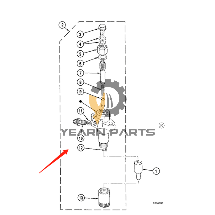 Buy Fuel Injector Nozzle 9 430 615 762 9430615762 for BOSCH 48-3330N from soonparts