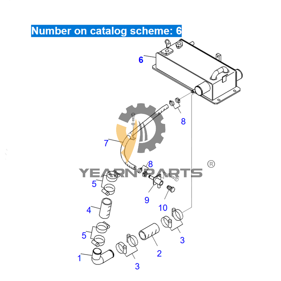 hydraulic-oil-cooler-426-03-35115-4260335115-for-komatsu-wheel-loader-wd600-6-wa600-6-wa600-6r