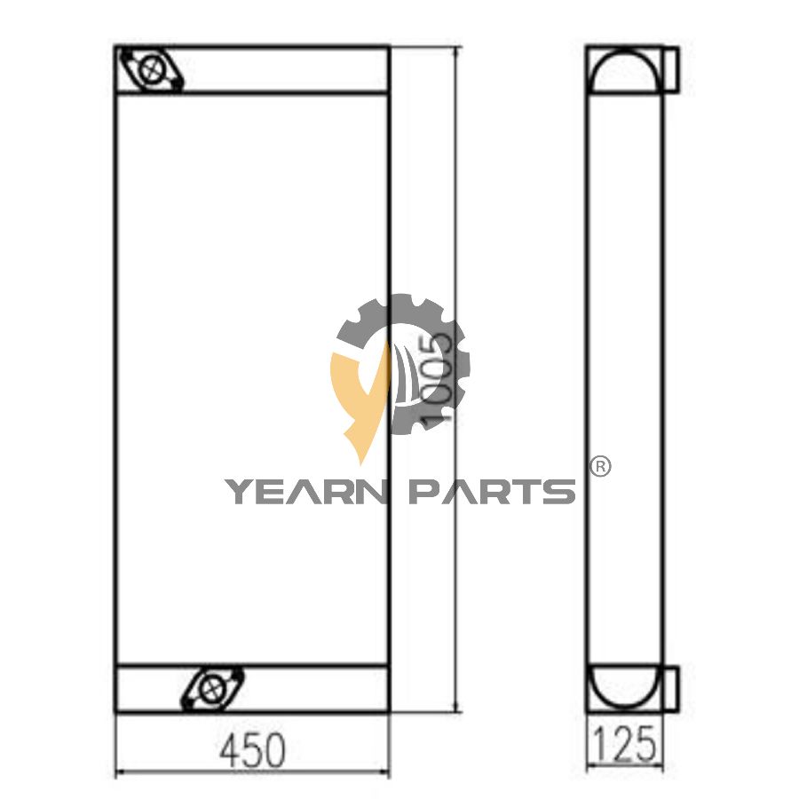 hydraulic-oil-cooler-for-sany-excavator-sy215c-9