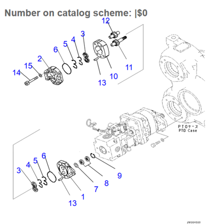 hydraulic-single-gear-pump-705-22-25150-7052225150-for-komatsu-dump-turck-hm400-3r-hm400-3m0-hm400-5