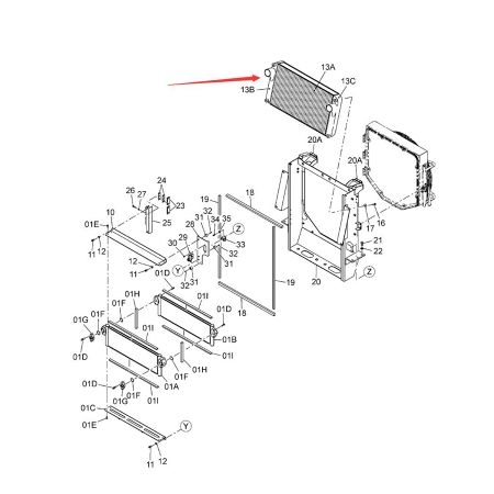 intercooler-ass-y-263j2-12741-263j212741-for-hitachi-excavator-zw310-zw310-a-zw310-hcmf