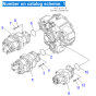 Hydraulic Pump 705-53-42010 7055342010 for Komatsu Wheel Loader WA600-3 WA600-3D WA600-3LK