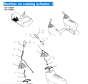 Control Handle Grip YN03M02021F3 for New Holland Excavator E80BMSR E135B E70BSR E215B