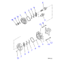Hydraulic Pump 705-52-40150 7055240150 for Komatsu Wheel Loader WA470-3 WA470-DZ-3