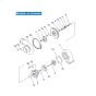 Turbocharger 6505-52-5540 Turbo KTR110-K75B for Komatsu D375A-3 D375A-3A D375A-3D Engine SA6D170E-2A