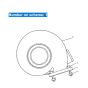 Turbocharger 7N-4651 0R-5796 Turbo T04B91 for Caterpillar CAT 936 936F 950B 950E G936 CS-643 D4HTSK III D5HTSK II FB518 Engine 3304