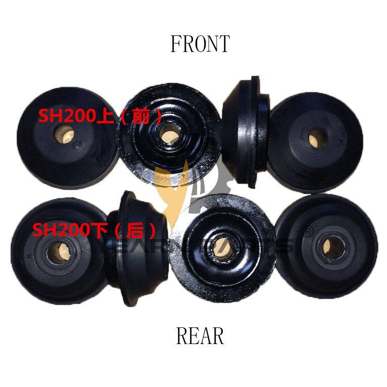 1-set-engine-mounting-rubber-cushion-for-sumitomo-excavator-sh120a1-sh120a2-sh120a3-sh200a1-sh200a2-sh200a3