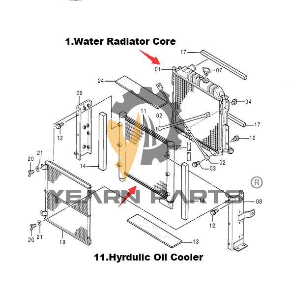 hydrulic-oil-cooler-4340759-for-hitachi-excavator-ex75ur-ex75ur-3-ex75urlc-3