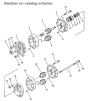 Hydraulic Pump 07427-72400 0742772400 for Komatsu Bulldozer D50A-18 D50P-17 D50A-17 D50PL-17 D50P-18